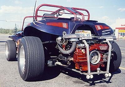 Yes, that's a Porsche-powered Manx. Note the wheelie castors!